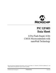 PIC12F509-I/SN Datenblatt PDF