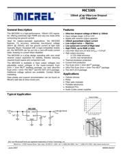 MIC5305-3.3YD5-TR 数据规格书 1