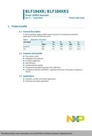 BLF183XR datasheet.datasheet_page 2