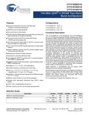 CY7C1612KV18-250BZXC datasheet.datasheet_page 1