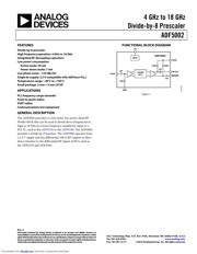 ADF5002 datasheet.datasheet_page 1