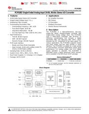 PCM1802 数据手册