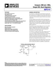 ADP2147ACBZ-170-R7 数据规格书 1