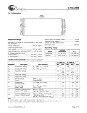 CY7C1399B-12ZC datasheet.datasheet_page 2