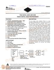 TAS5010 数据规格书 1