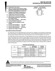 SN65176BPE4 datasheet.datasheet_page 1