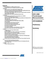 AT91SAM9G45 datasheet.datasheet_page 1