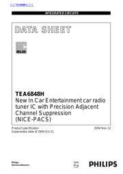 TEA6848H datasheet.datasheet_page 1