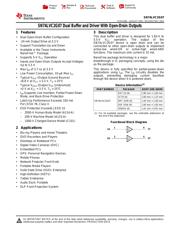 SN74LVC2G07DSFR datasheet.datasheet_page 1