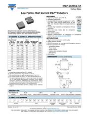 IHLP2525CZER4R7M5A 数据规格书 1