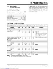 MCP4901T-E/P 数据规格书 3