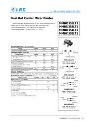 MMBD352LT1 数据规格书 1