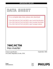 74HCT04 datasheet.datasheet_page 1