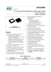 STA333BW13TR datasheet.datasheet_page 1