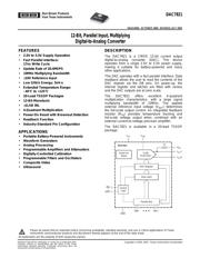 DAC7821IPWRG4 数据规格书 1