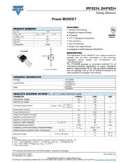 IRF9Z34 Datenblatt PDF