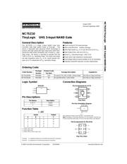 NC7SZ10P6X datasheet.datasheet_page 1