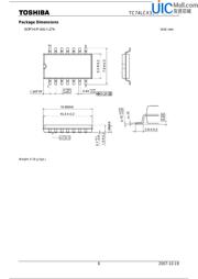 TC74LCX32FT datasheet.datasheet_page 6