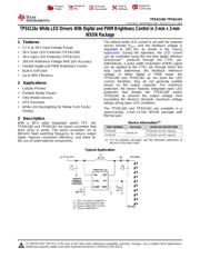 TPS61161 Datenblatt PDF