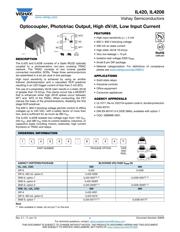 IL4208-X007T Datenblatt PDF