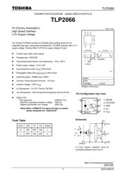 TLP2066(F) datasheet.datasheet_page 1