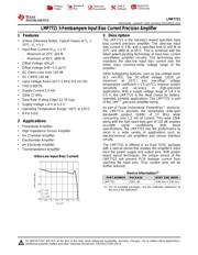 LMP7721MA/NOPB Datenblatt PDF