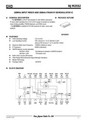 NJM2519AM datasheet.datasheet_page 1