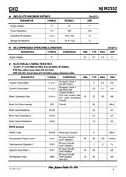 NJM2519AM datasheet.datasheet_page 2