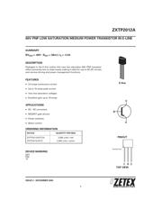 ZXTP2012ASTOA 数据规格书 1