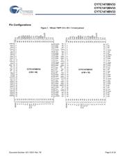 CY7C1470V33-167BZXI 数据规格书 5