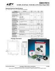 C8051F015DK datasheet.datasheet_page 2