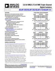 ADUM130D0BRZ-RL7 数据规格书 1