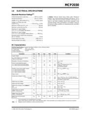 MCP2030T-I/SL 数据规格书 3