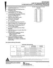 SN74CBT3383CDW 数据规格书 1