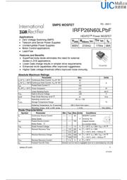 IRFP26N60LPBF datasheet.datasheet_page 1