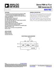 ADAU7002ACBZ-RL 数据规格书 1