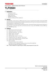 TLP250HF(F) datasheet.datasheet_page 1