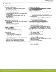 EFM32PG1B100F256GM32-B0 数据规格书 2