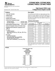 74HC4024D,652 Datenblatt PDF