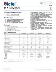 A54SX16A-TQ144A datasheet.datasheet_page 1