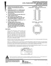 SN74ABTR2245DBR 数据规格书 1