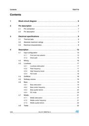 TDA7719 datasheet.datasheet_page 2