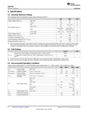 BQ27750DRZT datasheet.datasheet_page 4