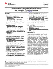 BQ78PL116RGZR Datenblatt PDF