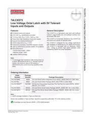 74LCX573WMX datasheet.datasheet_page 1