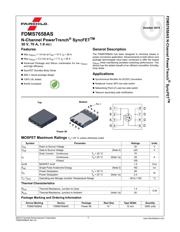 FDMS7658AS datasheet.datasheet_page 1