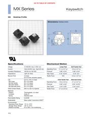 MX1A-11DN 数据规格书 1