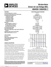 ADA4930-1YCPZ-R7 datasheet.datasheet_page 1