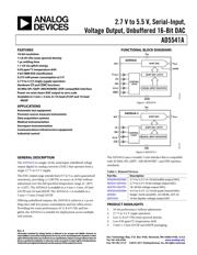 AD5541ABRMZ datasheet.datasheet_page 1