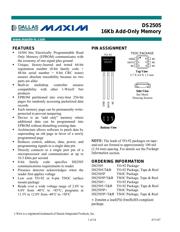 DS2505 datasheet.datasheet_page 1